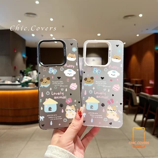 เคส Realme C25Y C25S C12 C30 C35 C55 C67 5i 5S 6i C3 C53 C51 C51S Note50 Note60 Narzo20 การ์ตูน น่ารักจัง หมา เคส