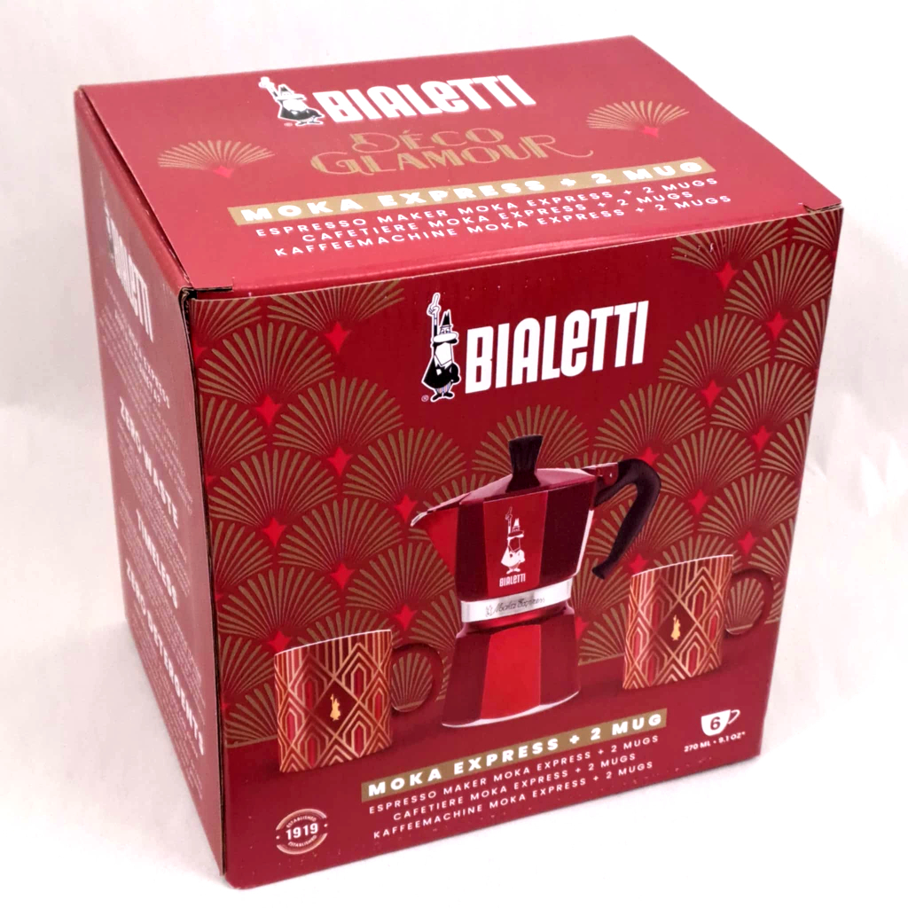 Bialetti Moka Express 6-cup Deco Edition สีแดง – โปรปัง