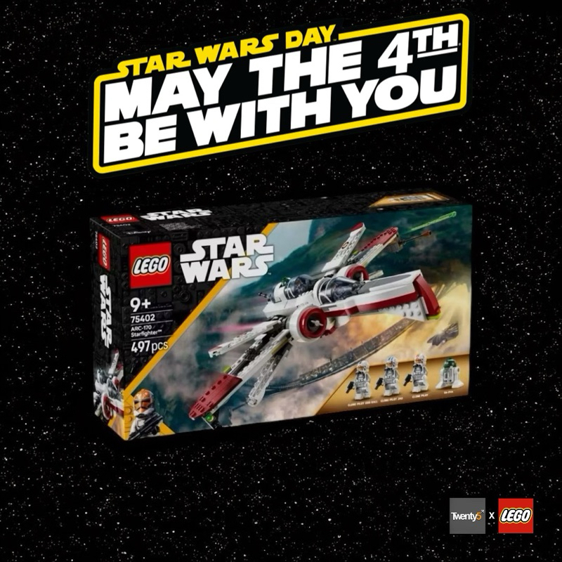 Lego Star Wars 75402 ARC-170 Starfighter™