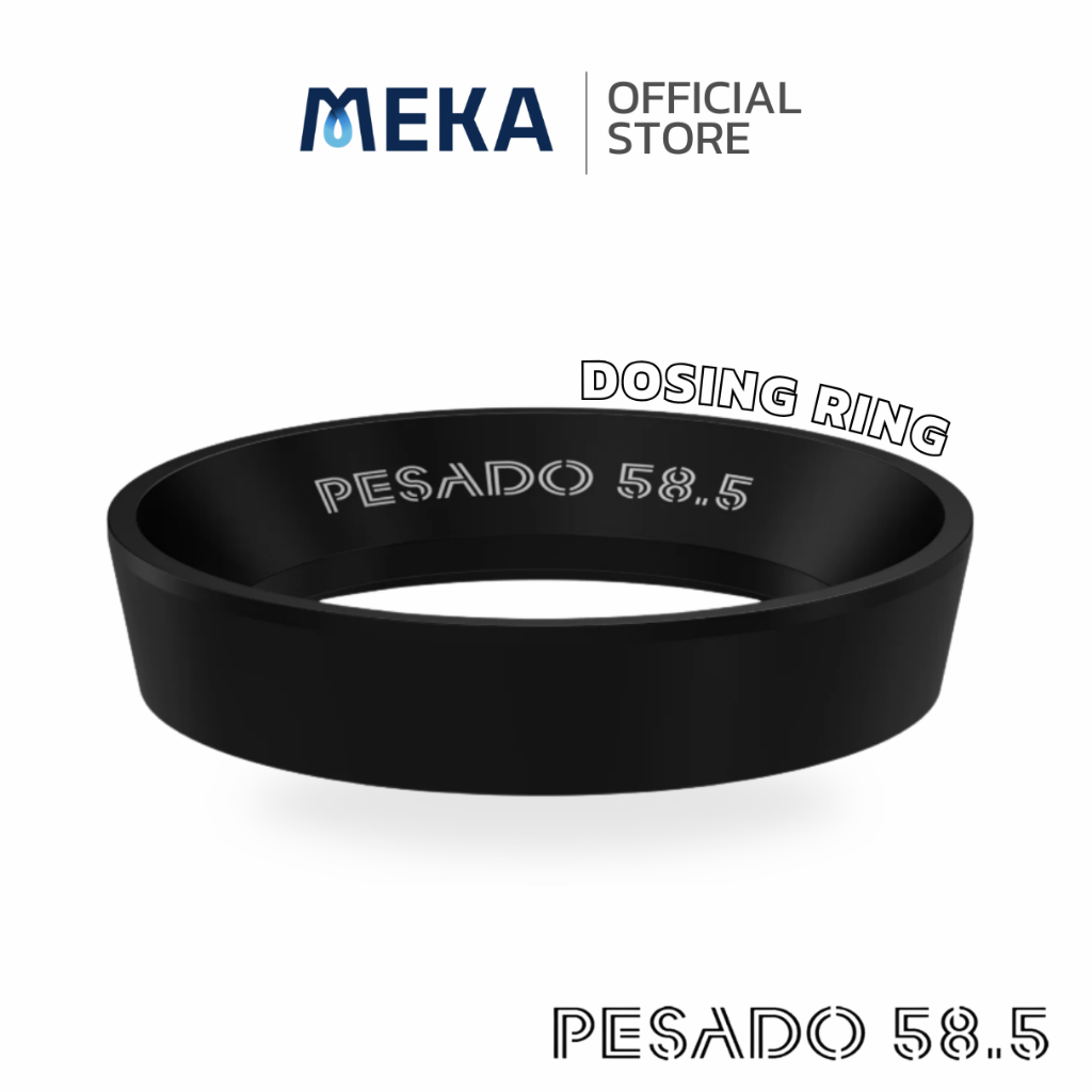 PESADO Magnetic Coffee Dosing Ring - Coffee Filter Basket, Portafilter 58/58.5 mm บรรจุผงกาแฟลงบาสเก็ตกาแฟ