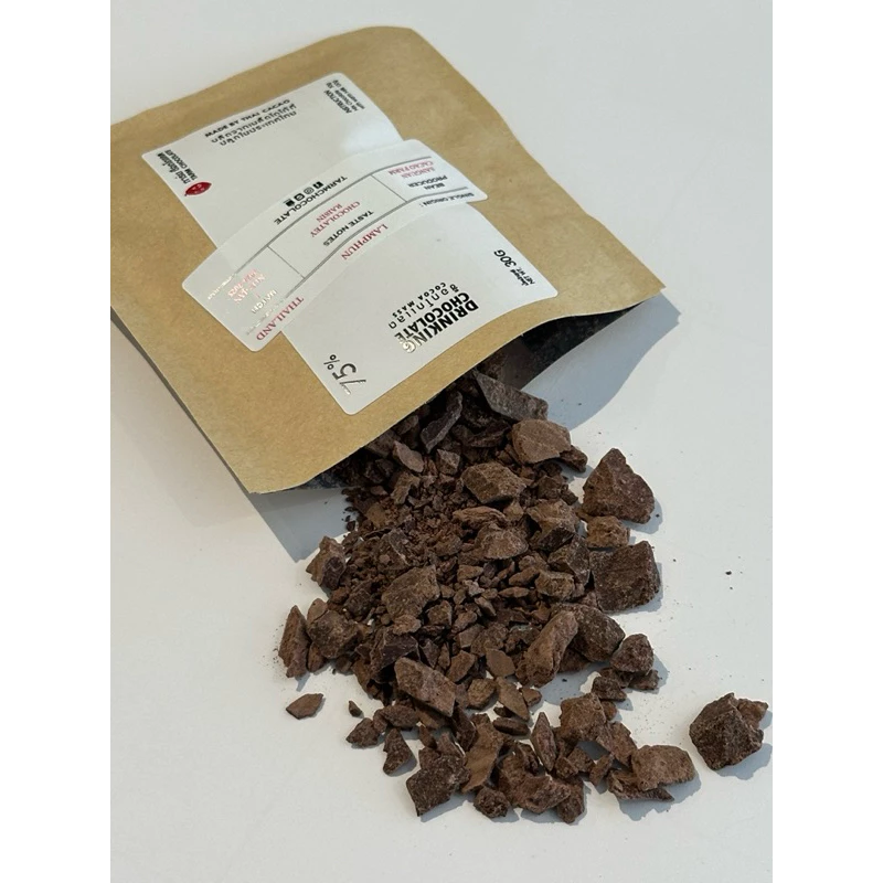 75% Drinking Chocolate | โกโก้แมส Cocoa Mass 75% ช็อกโกแลตพร้อมชง ขนาด 30 กรัม