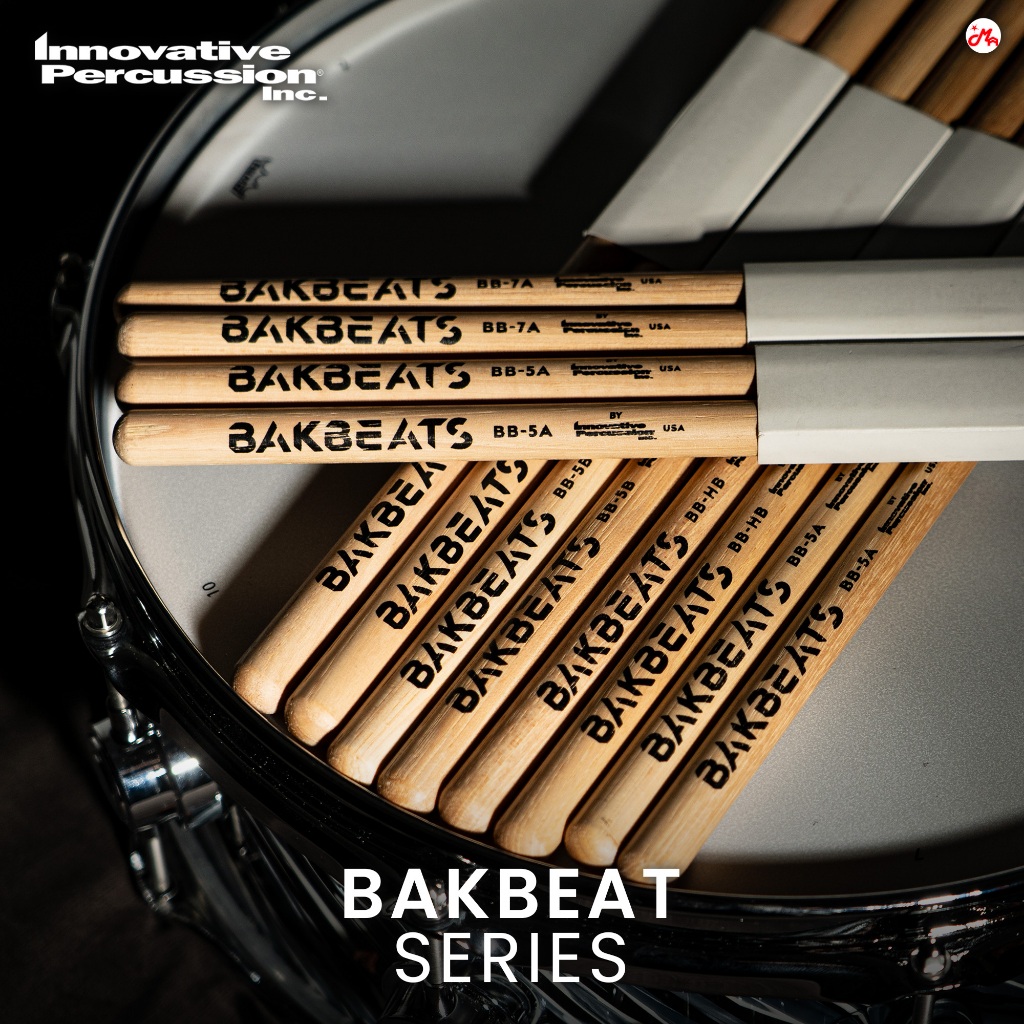 [ ของแท้ 100% ] Innovative Percussion Bakbeat Series ไม้กลอง Made In USA