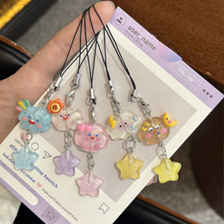 สายจับโทรศัพท์พวงกุญแจโทรศัพท์รูปดาวสไตล์อินส์สำหรับนักเรียน…