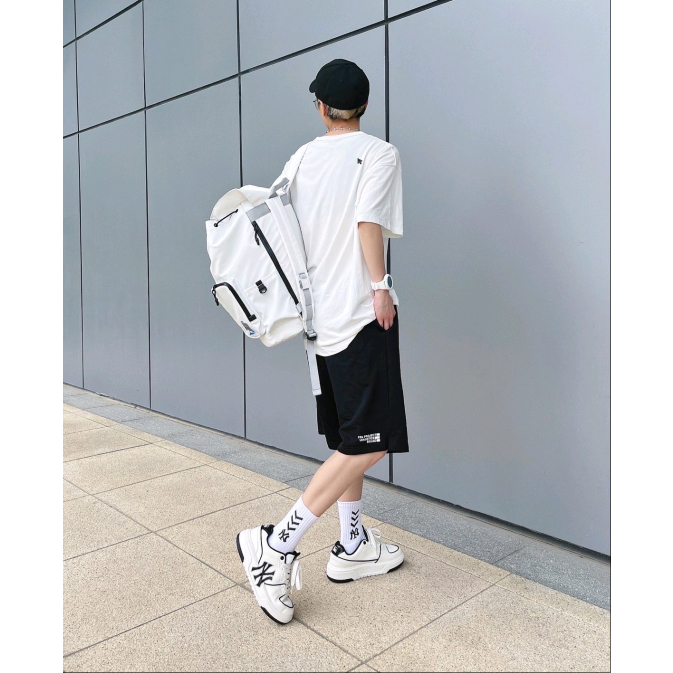 MLB Chunky Liner Pu Snique charm Sneakers รองเท้าผ้าใบ