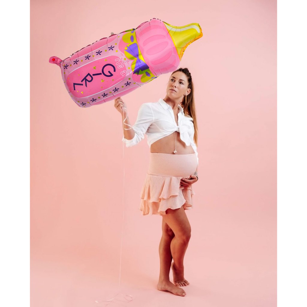 ลูกโป่งฟอยล์เด็ก ลูกโป่งขวดนมเด็ก Baby balloon (พร้อมส่ง) รูปที่ 7