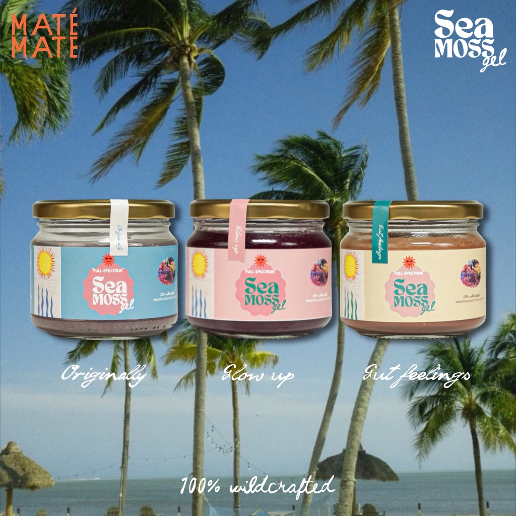 (จัดส่งแบบแช่เย็น) Sea Moss Gel by Maté Mate ซีมอสเจล ขนาด 300 ml