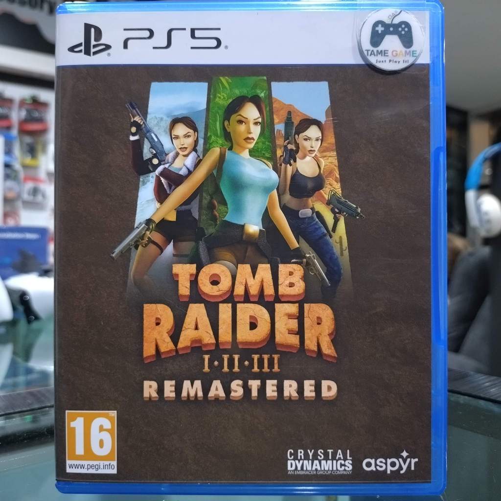 (ภาษาอังกฤษ) มือ2 Tomb Raider I-III Remastered PS5 มือสอง (Tomb Raider 1+2+3 Remastered)