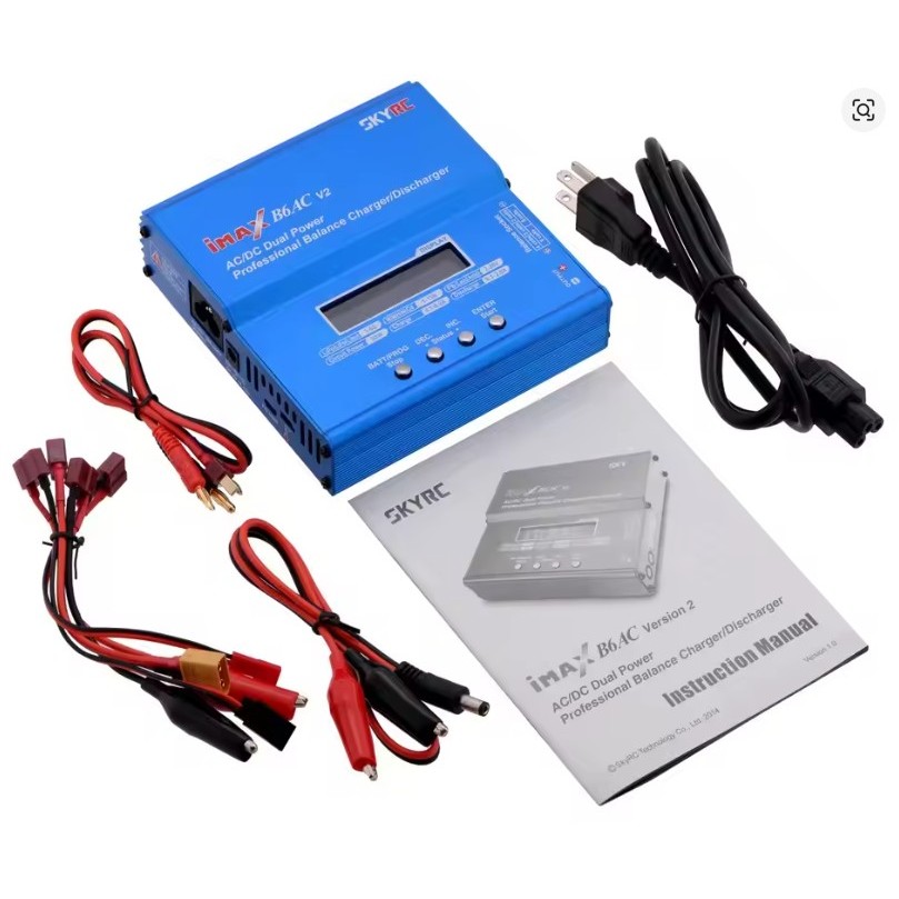 🎉ของแท้ ส่งจากไทย🎉  SKYRC iMAX B6AC V2 Charger LiPo/LiFe/LiIon 1-6S 50W 6A ของแท้ต้อง SKYRC B6ACv2
