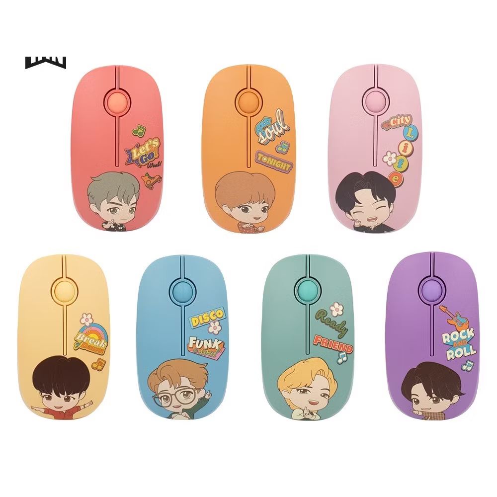 พร้อมส่ง เมาส์ไร้สาย Wireless Mouse เม้าส์ BTS TinyTan Dynamite