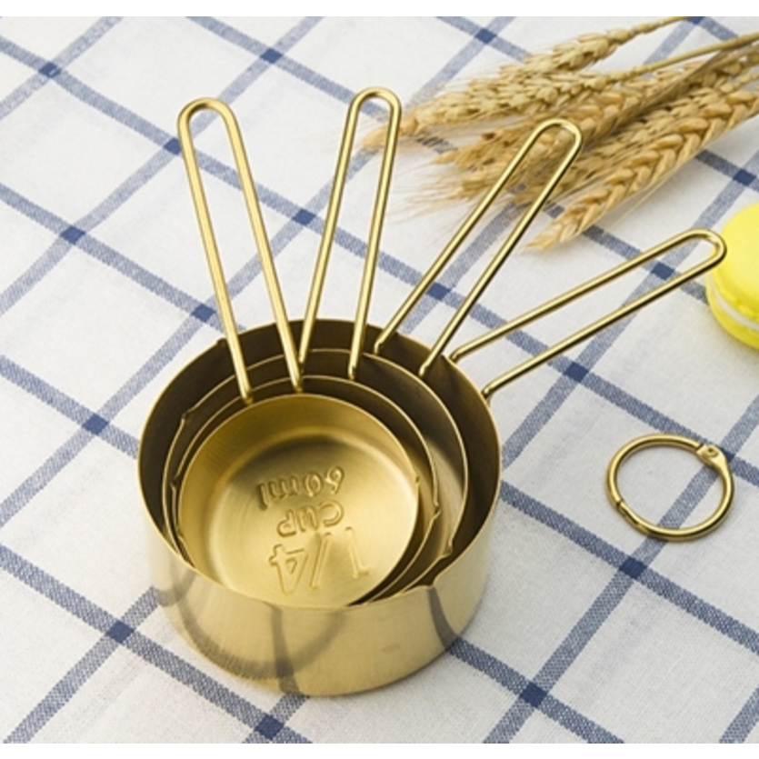 yfactory : S.Steel Measuring Cup Set Of4 ถ้วยตวง