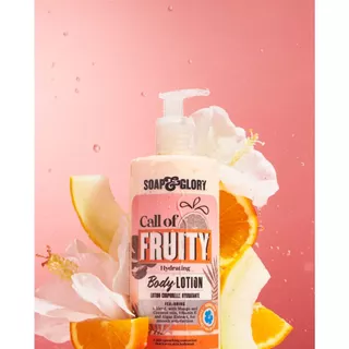 Soap & Glory Call Of Fruity Hydrating Body Lotion 500Ml โซป แอนด์ กลอรี่ โลชั่น