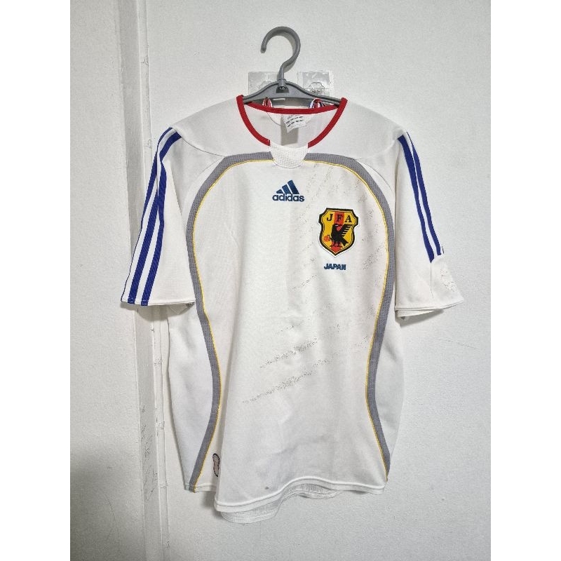 เสื้อกีฬาฟุตบอลทีมชาติญี่ปุ่น Player Japan ปี 2006/08 Vintage แท้ มือสองสภาพดี