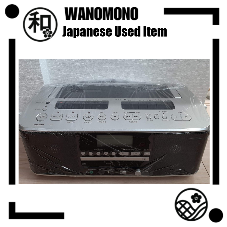 [Used Item] TOSHIBA CD radio cassette recorder TY-CDW99 / CD radio TY-C151(L) Ship from Japan [Japan