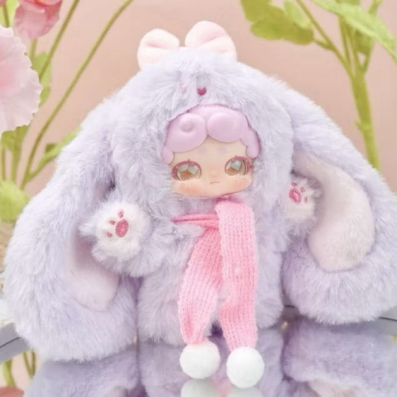 {แบบจุ่มพร้อมส่งค่ะ}🎀LuckyDeerNai Goodnight Bunny ตาน้ำ หมุนได้