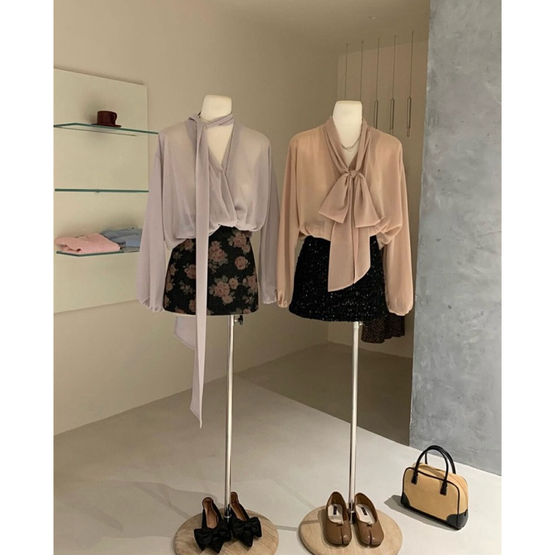 RARIS.CLOSET - Chiffon Blouse