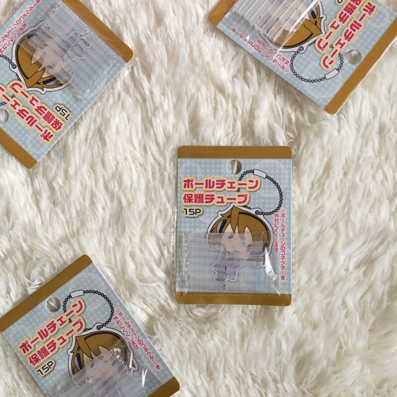 ฮิต!! กันหลุดไข่ปลา 1แพค 15ชิ้น ปลอกซิลิโคน ตัวล็อคโซ่ไข่ปลา Ballchainkeeper ไอเทม เซฟพวงกุญแจ