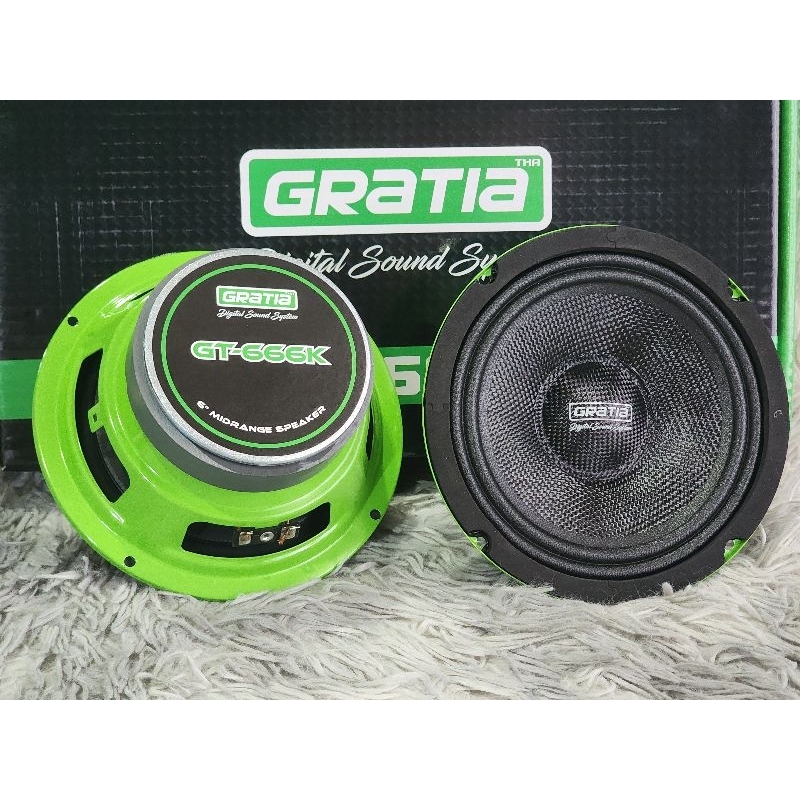 6.5นิ้วGRATIAเสียงกลาง(ราคาคู่)รวมทุกรุ่น ของแท้ส่งจากไทย🇹🇭