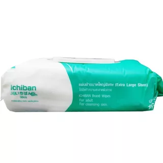 ทิชชู่เปียก ICHIBAN ADULT WIPES สำหรับผู้ใหญ่ 100 แผ่น