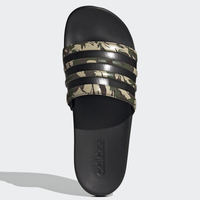 รองเท้าแตะแบบสวม adidas ADILETTE CLOUDFOAM PLUS MONO พื้นนิ่ม (ของแท้)