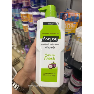 Asepso ครีมอาบน้ำ Asepso 450 มล. ลดแบคทีเรีย ผิวสะอาดมั่นใจแบบ ขวด