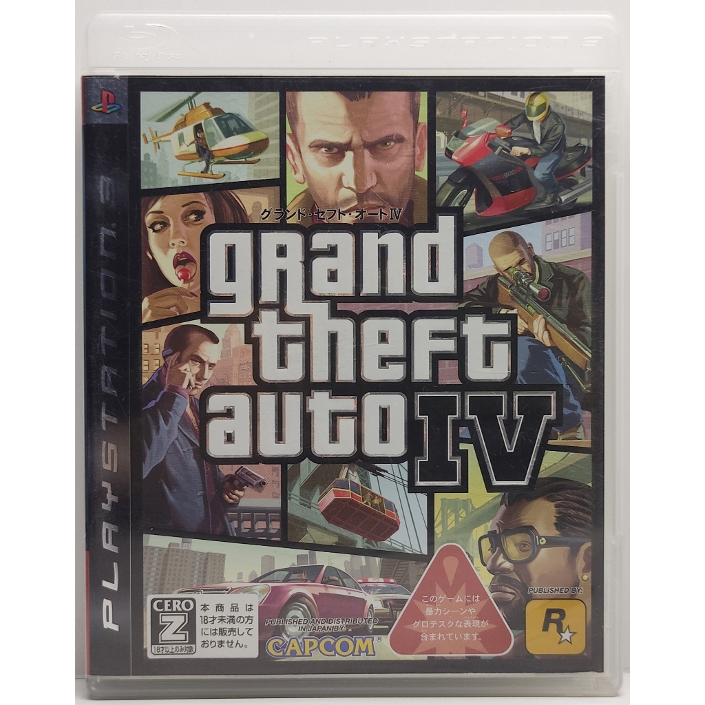 Grand Theft Auto IV (GTA 4) [Z2,JP] แผ่นแท้ PS3 มือสอง