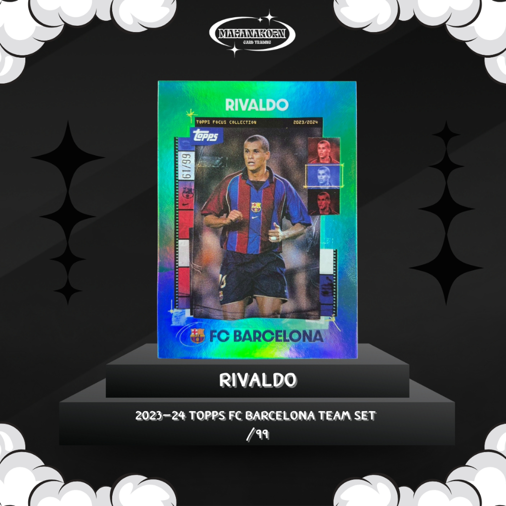 Rivaldo 2023-24 Topps FC Barcelona Team Set /99
