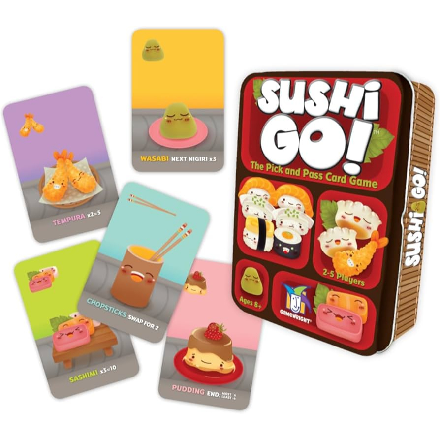 พร้อมส่งของแท้🌟 Sushi Go! Card Game กล่องเหล็ก