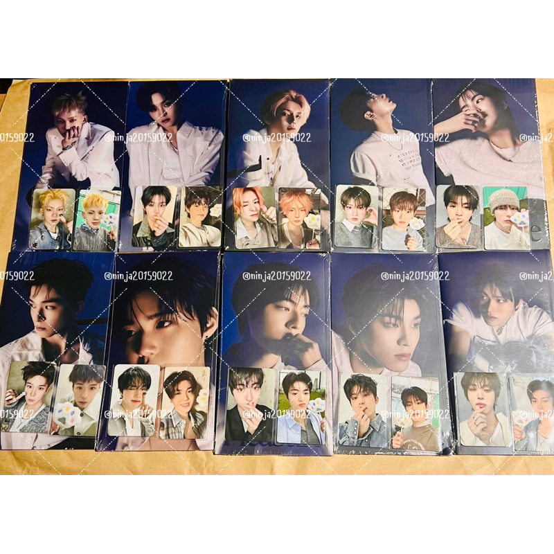 (พร้อมส่งในไทย🇹🇭)ดีลเว็บเมอคาริ🇯🇵 SPECIAL MINI ALBUM [PLEASURE] [BLUE VER.] ได้ปกเมม+การ์ดเบเนฟิต2ใบ