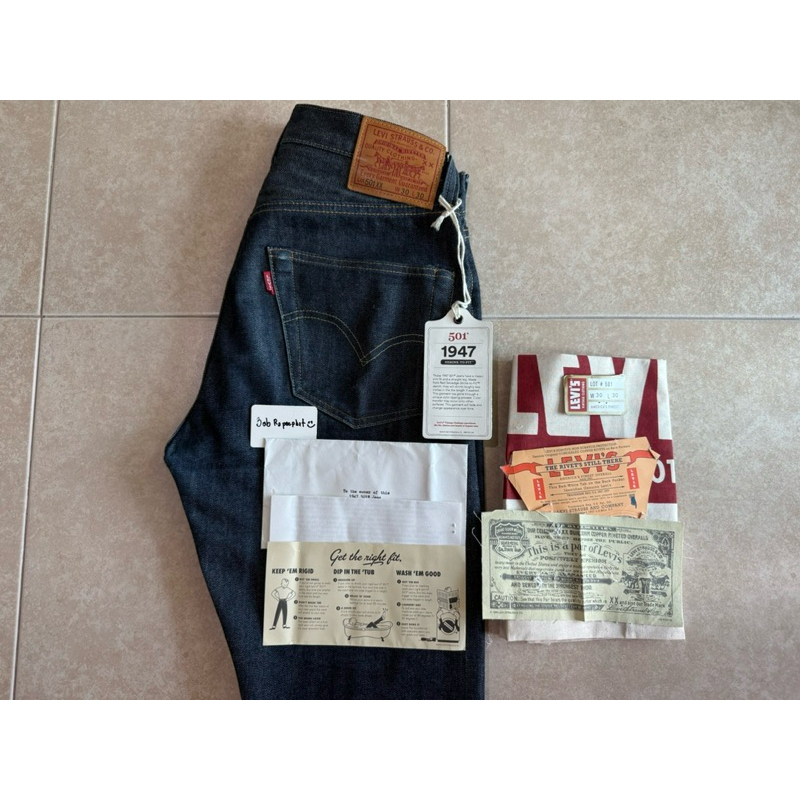LEVI’S 501  LVC  Big E  1947 Made In Turkey  W30L30