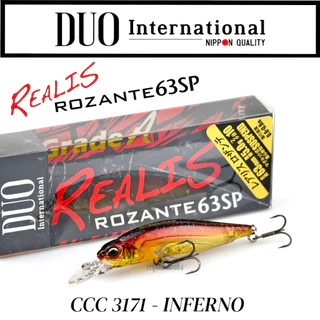 เหยื่อปลอม DUO Realis Rozante 63SP ของแท้