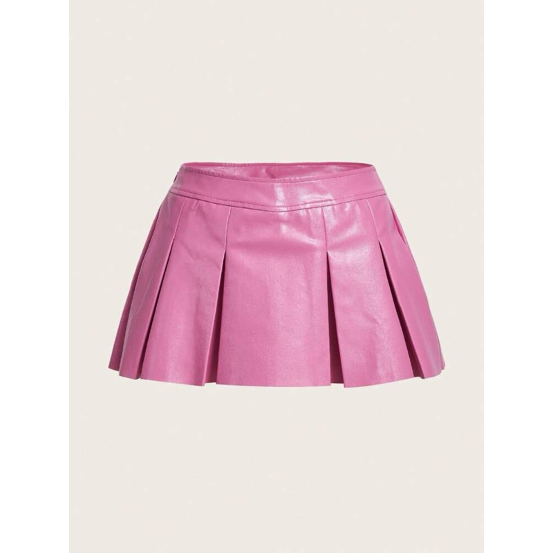 กระโปรงสั้นหนังPUเอวต่ำแซ่บๆ คาเฟ่ทะเลปาร์ตี้คอนเสิร์ต - รูปที่ 3