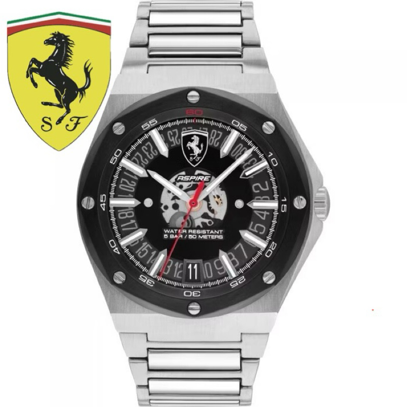 SCUDERIA FERRARI นาฬิกามือสอง สภาพสวย สอบถามก่อนกดสั่งค่ะ  ของแท้ 100% ไม่แท้ยินดีคืนเงินค่ะ