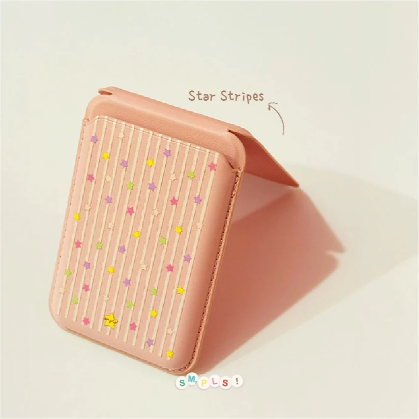 *เติมของแล้ว มีลายใหม่✨* Magnetic Wallet Stand ซองแปะหลังเคสแม่เหล็กใส่บัตร/ตั้งได้ thumbnail 8