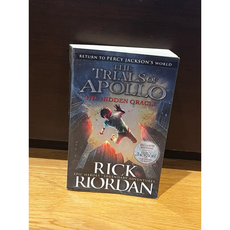 หนังสือ the trials of apollo เล่ม1 the hidden oracle