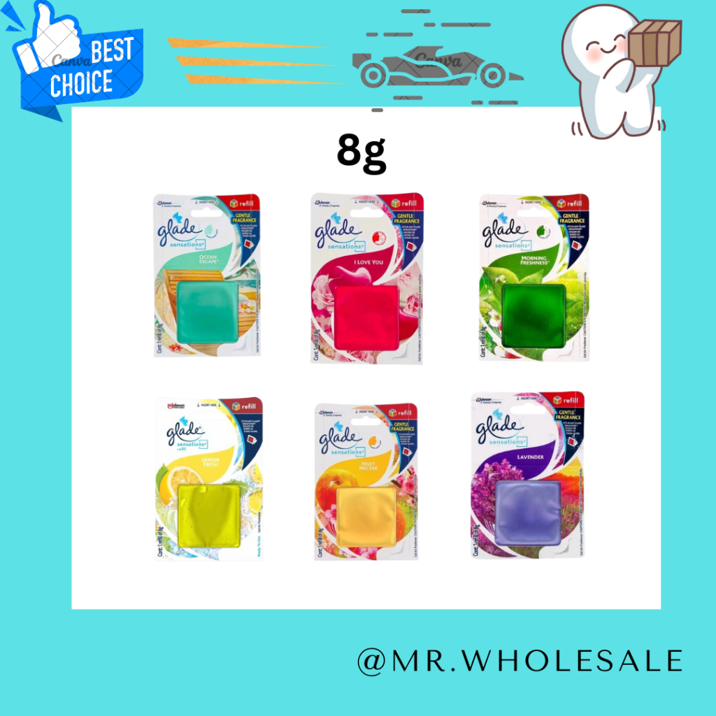 glade sensations refill แผ่นน้ำหอมปรับอากาศ