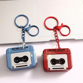 พวงกุญแจ Key Chain เทปบันทึกพวงกุญแจ สามารถบันทึกเสียงได้ พวงกุญแจน่ารักวินเทจ เหมาะกับการเป็นของสะสมเเละที่ระลึก