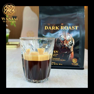 เมล็ดกาแฟ คั่วเข้ม DARK ROAST BOLAVEN (เข้มข้น สู้นม ) WHANJAI TEA COFFEE ROASTER