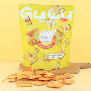 ขนมแครกเกอร์ 4 รสให้เลือก GUGU zhenhao 1ห่อ