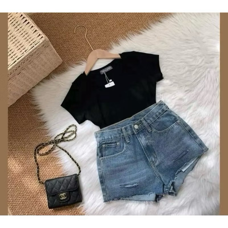 กางเกงขาสั้น ป้ายBB jeans