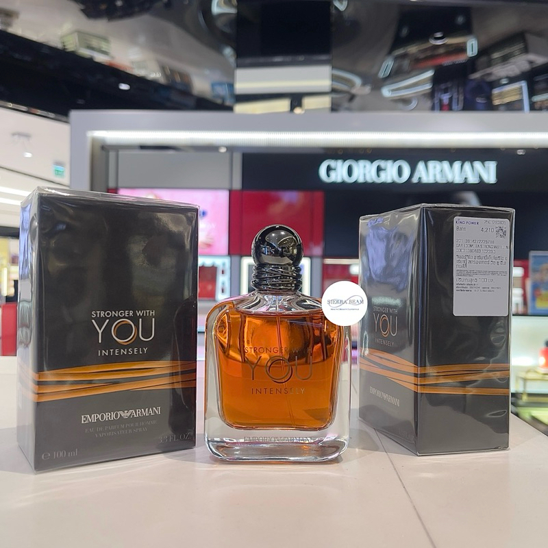 แท้จาก King Power น้ำหอม ARMANI Emporio Armani Stronger With You Intensely