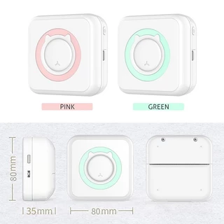 เครื่องพิมพ์ฉลากพกพา Printer ไร้หมึก สำหรับพิมพ์สติ๊กเกอร์สินค้า ใช้งานผ่านมือถือ