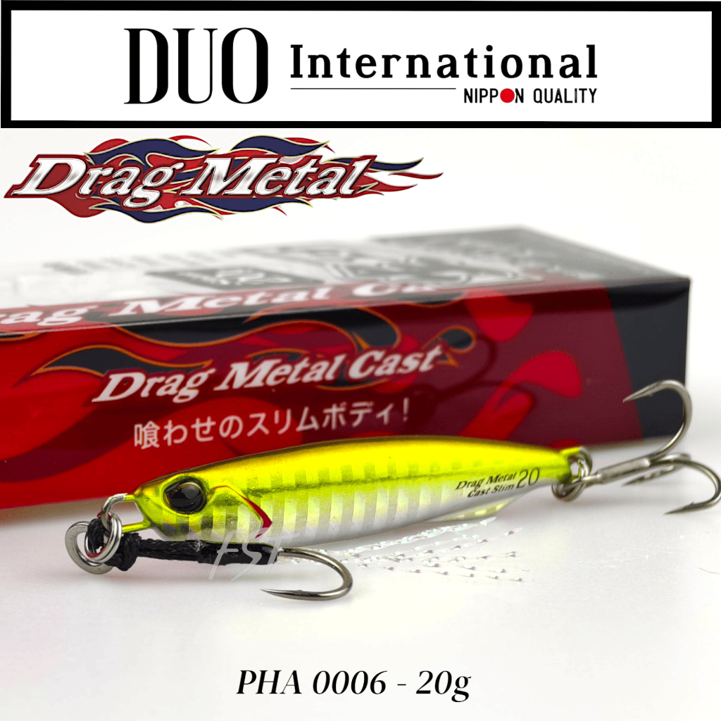 เหยื่อปลอม / ไมโครจิ๊ก DUO - Drag Metal Cast Slim 20g / 40g / 60g - รูปที่ 2