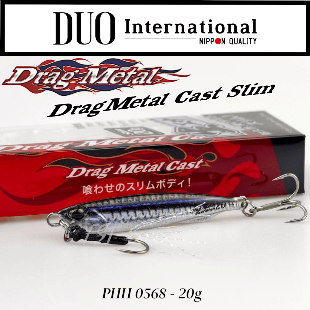 เหยื่อปลอม / ไมโครจิ๊ก DUO - Drag Metal Cast Slim 20g / 40g / 60g - รูปที่ 5