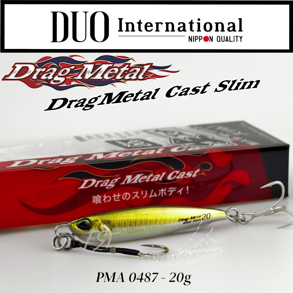 เหยื่อปลอม / ไมโครจิ๊ก DUO - Drag Metal Cast Slim 20g / 40g / 60g - รูปที่ 3