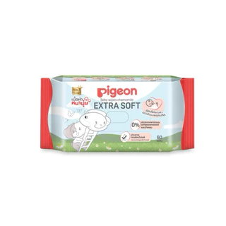 Pigeon ทิชชู่เปียก ผ้าเปียกเด็ก พีเจ้น baby wipes เบบี้ไวฟ์ 1ลัง (24ห่อ)