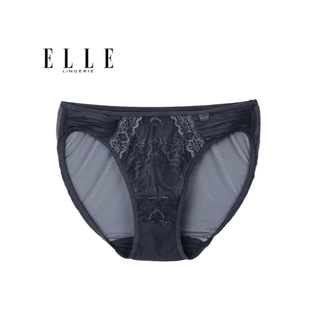 ELLE Lingerie BIKINI LOWRISE PANTY กางเกงในรูปแบบ Bikini แต่งพลีท - LU2758