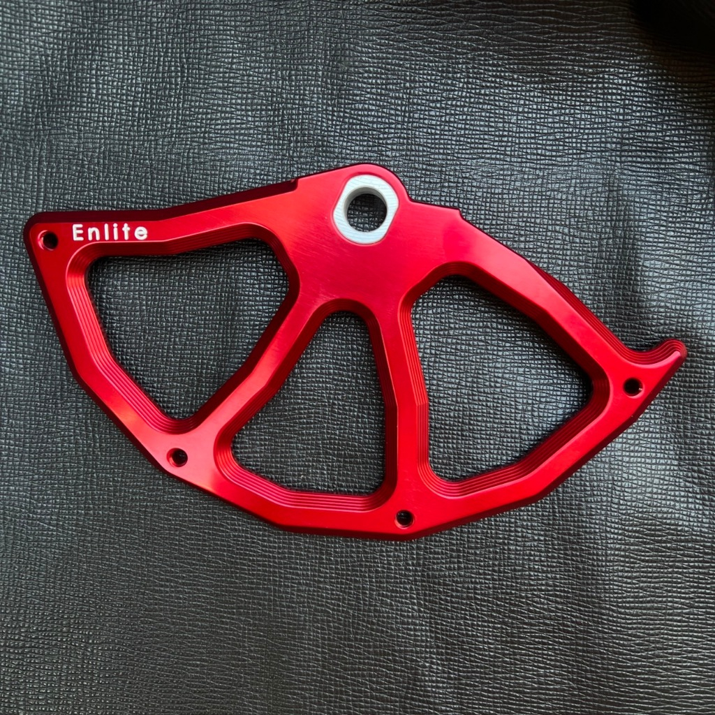 การ์ดดิสหน้า Enlite การ์ดป้องกันหิน การ์ดจานดิส CNC สำหรับรถจักรยานยนต์ CRF300L CRF250L 17-20 พร้อมส