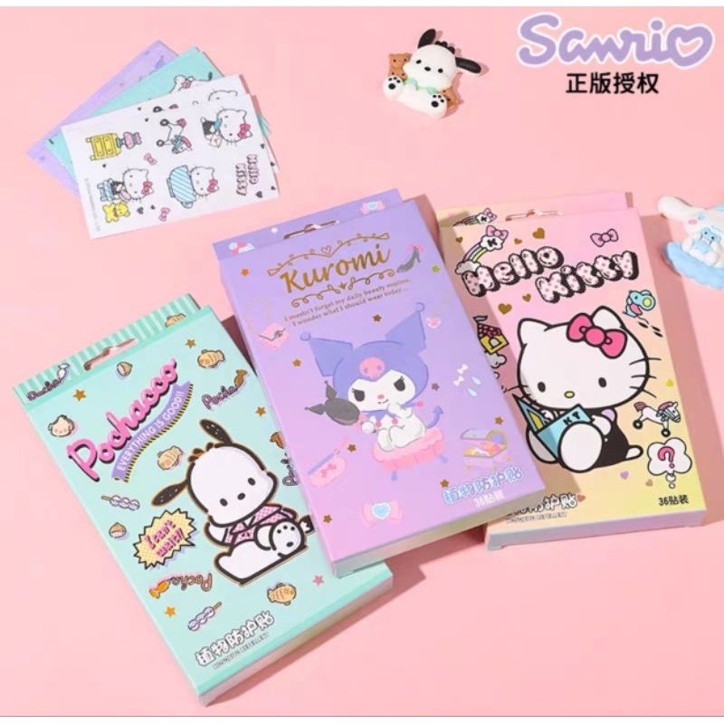 สติ๊กเกอร์​กันยุง​ Sanrio​ ใช้​ป้องกัน​ยุง​และ​แมลง​ (กล่อง​นึงมี​ 36​ แผ่น)​