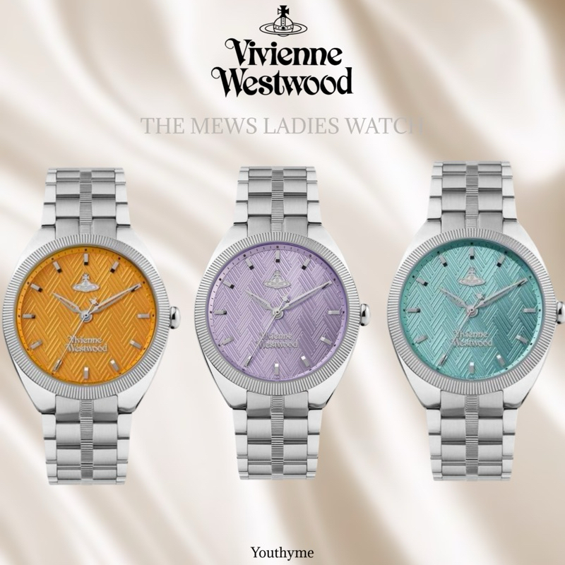 ใหม่พร้อมส่ง📦Vivienne Watch The Mewsแท้ อุปกรณ์ครบเซ็ท