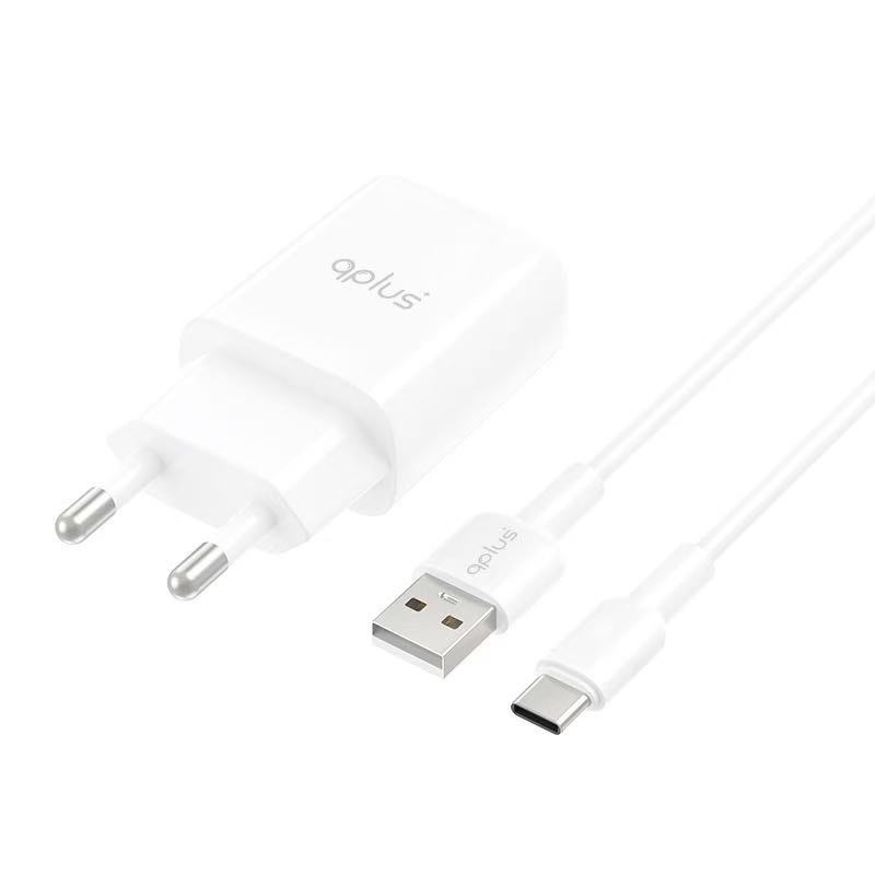 อะแดปเตอร์ QPLUS Wall Charger 1 USB-A (2.4A/12W) + USB-C รูปที่ 4